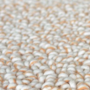 Brink en Campman - Trace Mandarin Orange Loop Pile 121003 - 250x350 cm Vloerkleed