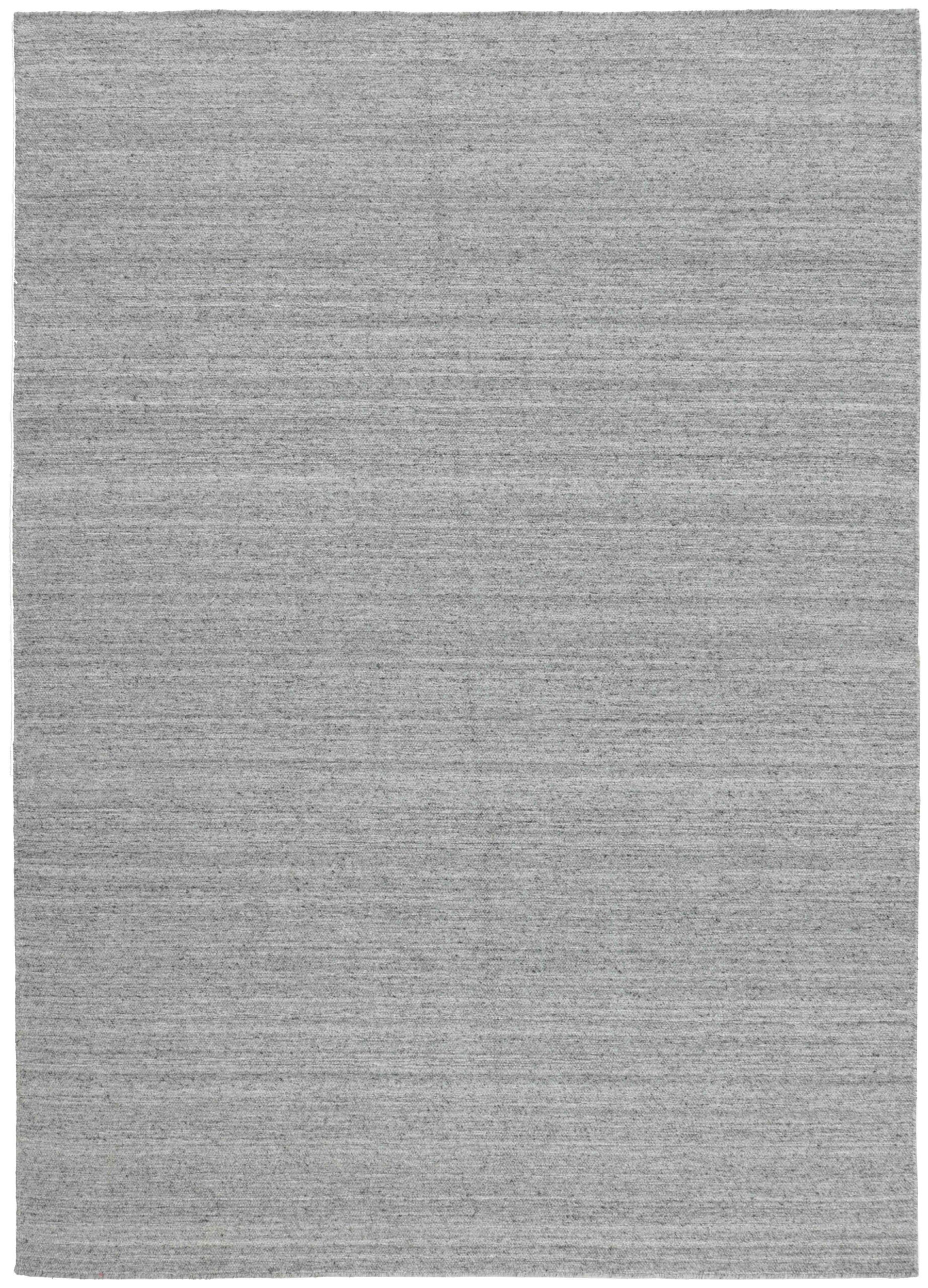 MOMO Rugs - Nouveau Plain Light Grey - 250x350 cm Vloerkleed