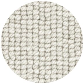 Monasch - Let It Rib Snow Rond - 350 rond Vloerkleed