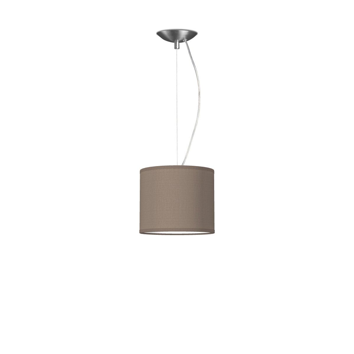 hanglamp basic deluxe bling Ø 16 cm - taupe