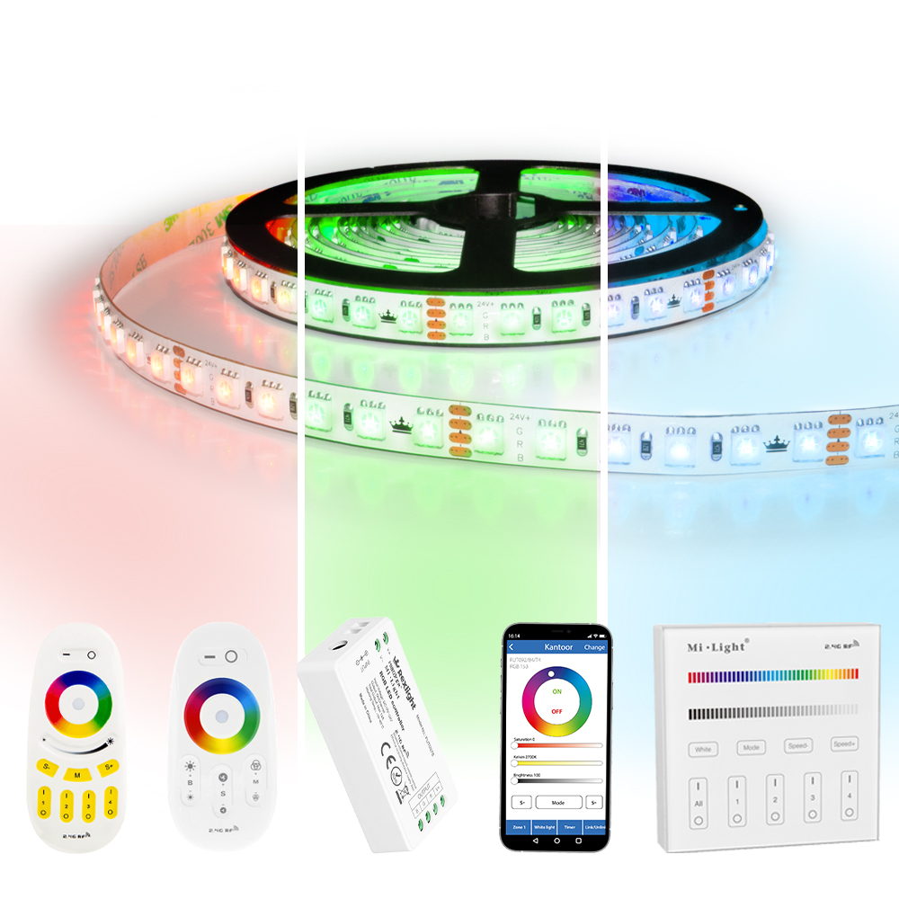 5 meter RGB Pro led strip complete set - 480 leds