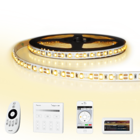 50 meter led strip Warm Wit complete set - Premium 6000 leds