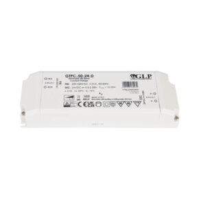 50W - 24V Professionele compacte dimbare led driver