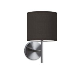 Wandlamp mati bling Ø 16 cm - zwart