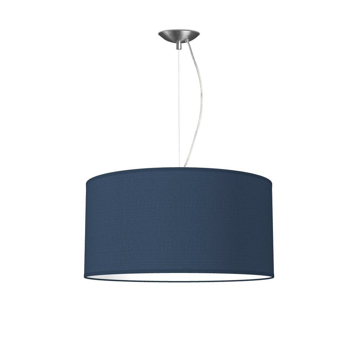 hanglamp basic deluxe bling Ø 50 cm - blauw