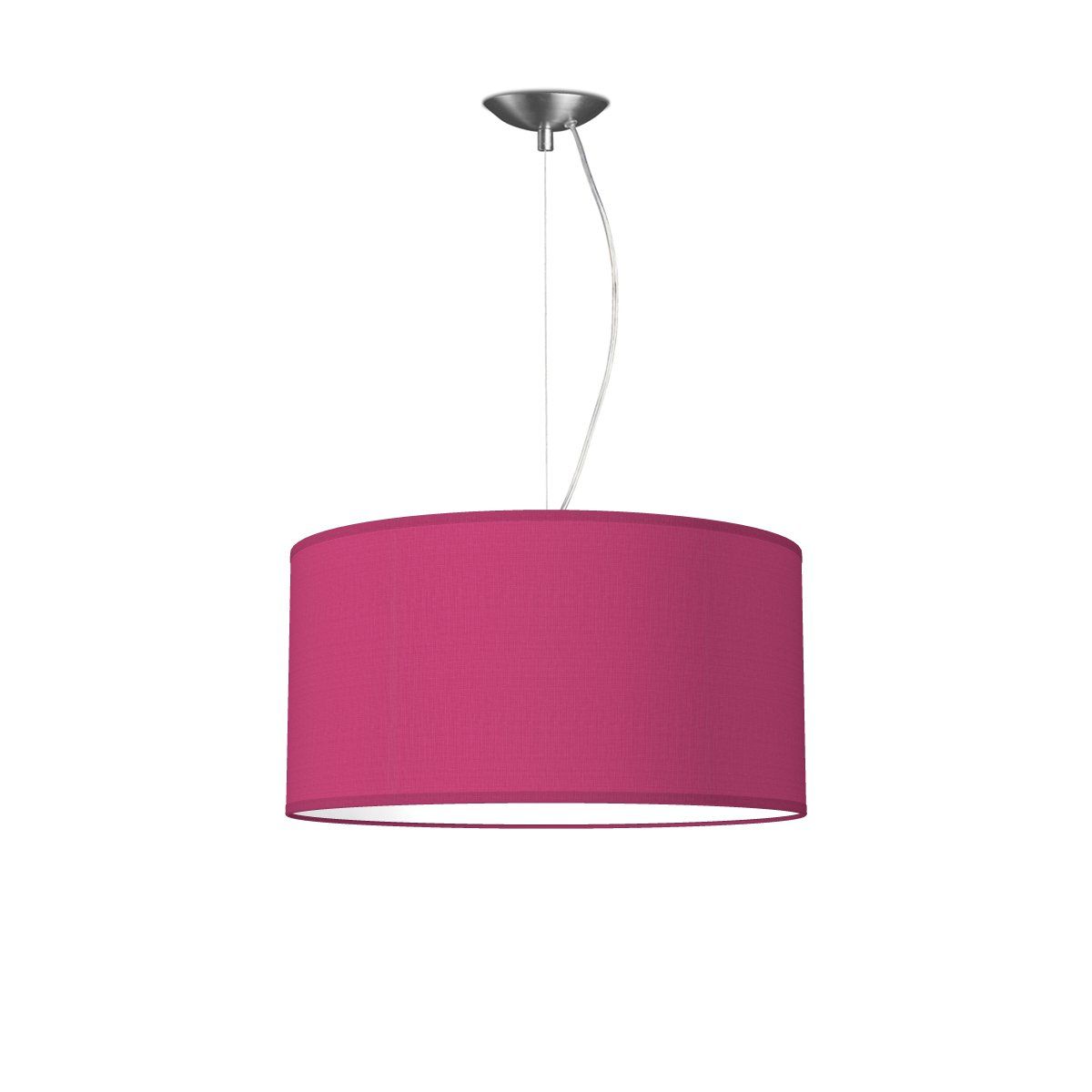 Hanglamp basic deluxe bling Ø 45 cm - roze