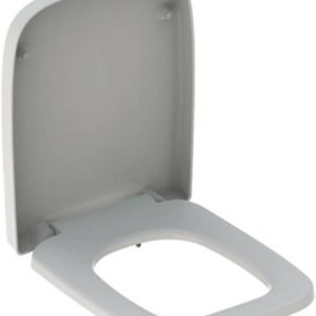 Geberit Renova Plan Closetzitting met deksel 36x44 cm Wit