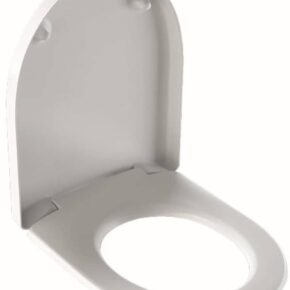 Geberit iCon Closetzitting met deksel topfix 35,5x47 cm Wit