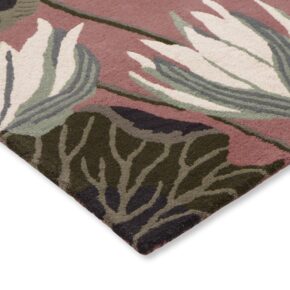 Wedgwood - Wedgewood Waterlily Dusty Rose 038602 - 250x350 cm Vloerkleed