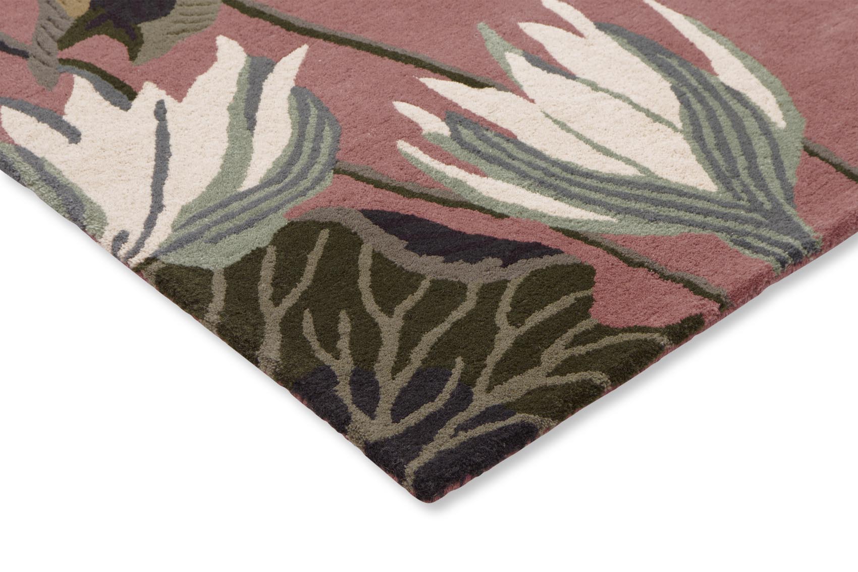 Wedgwood - Wedgewood Waterlily Dusty Rose 038602 - 250x350 cm Vloerkleed