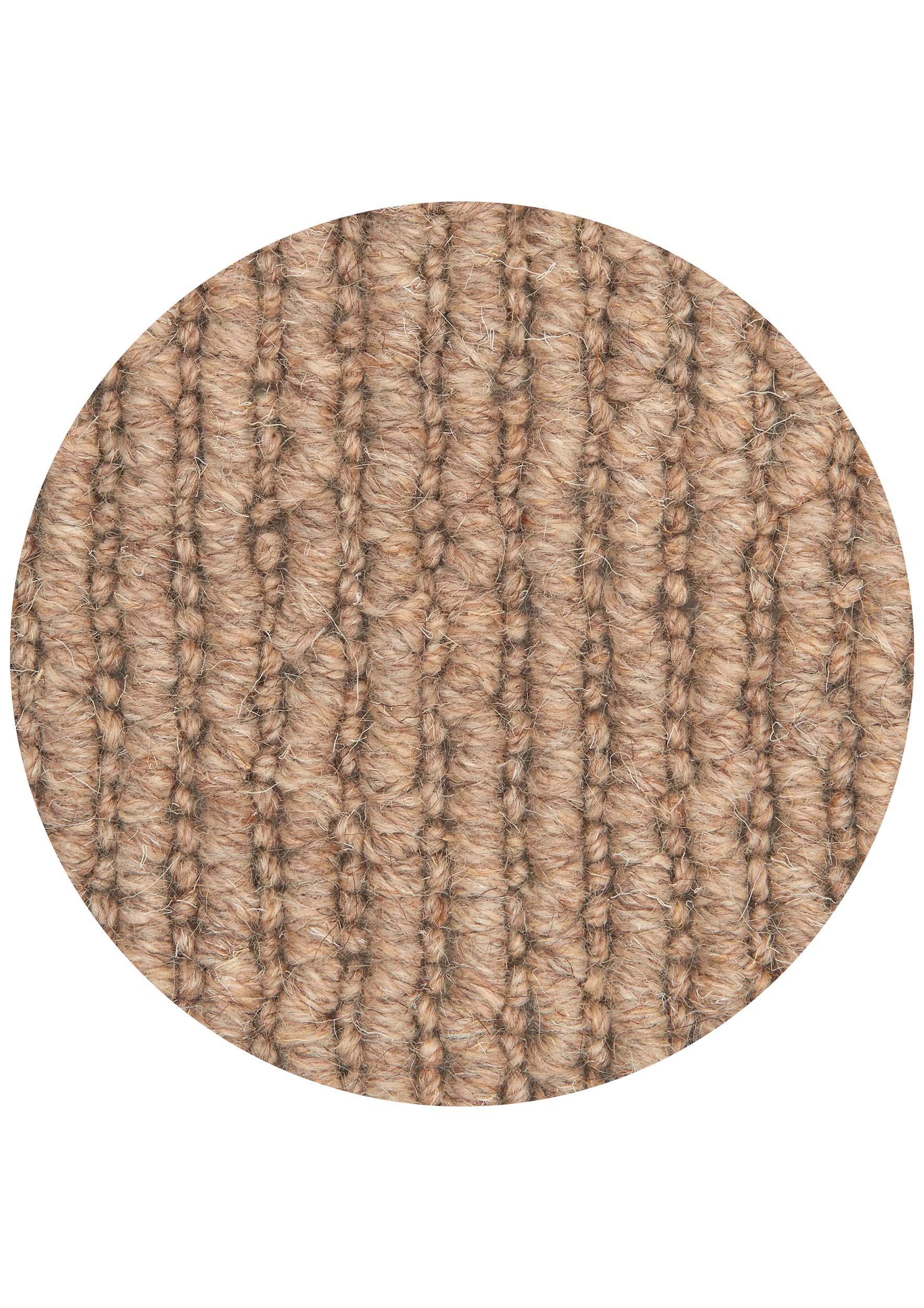 Monasch - The Hi-Low Sand Rond - 350 rond Vloerkleed
