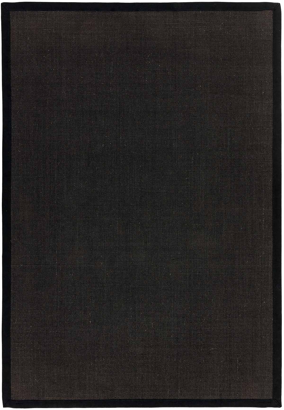 Easy Living - Sisal-Black-Black - 68x240 cm Vloerkleed