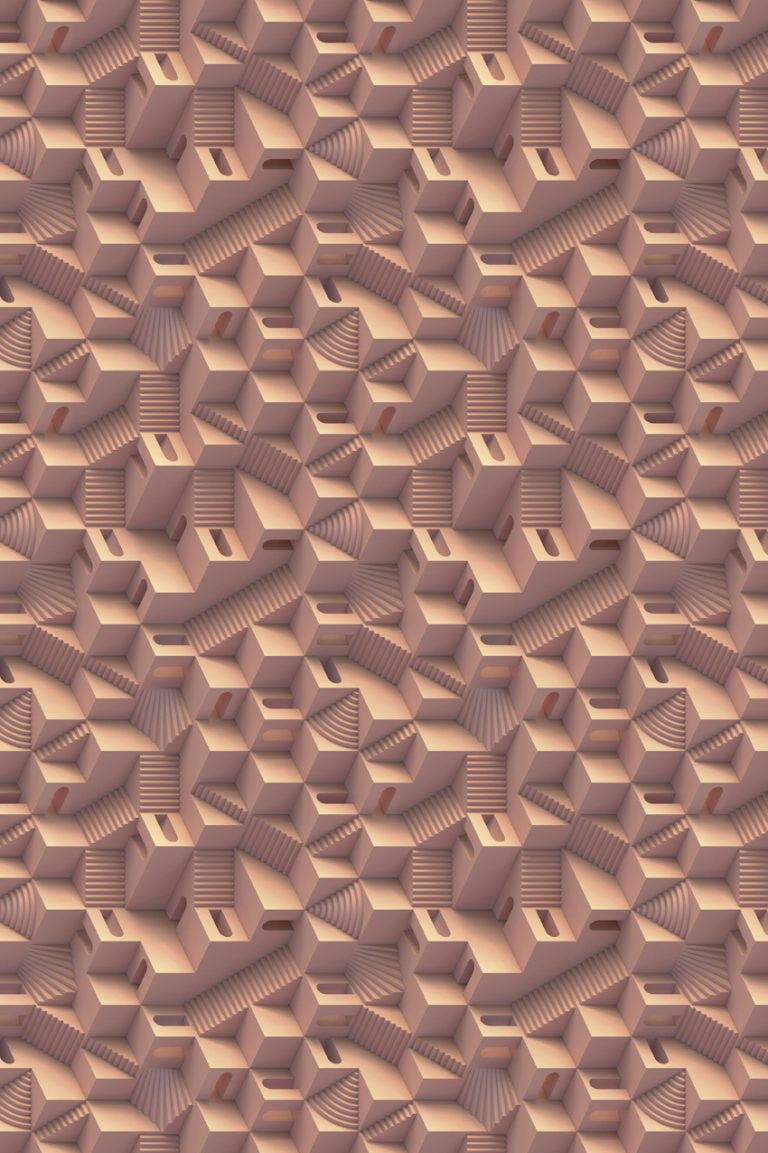 Moooi Carpets - Maze Miami - 350x350 cm Vloerkleed