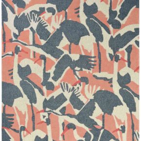 Ted Baker - Cranes Pink 57002 - 250x350 cm Vloerkleed