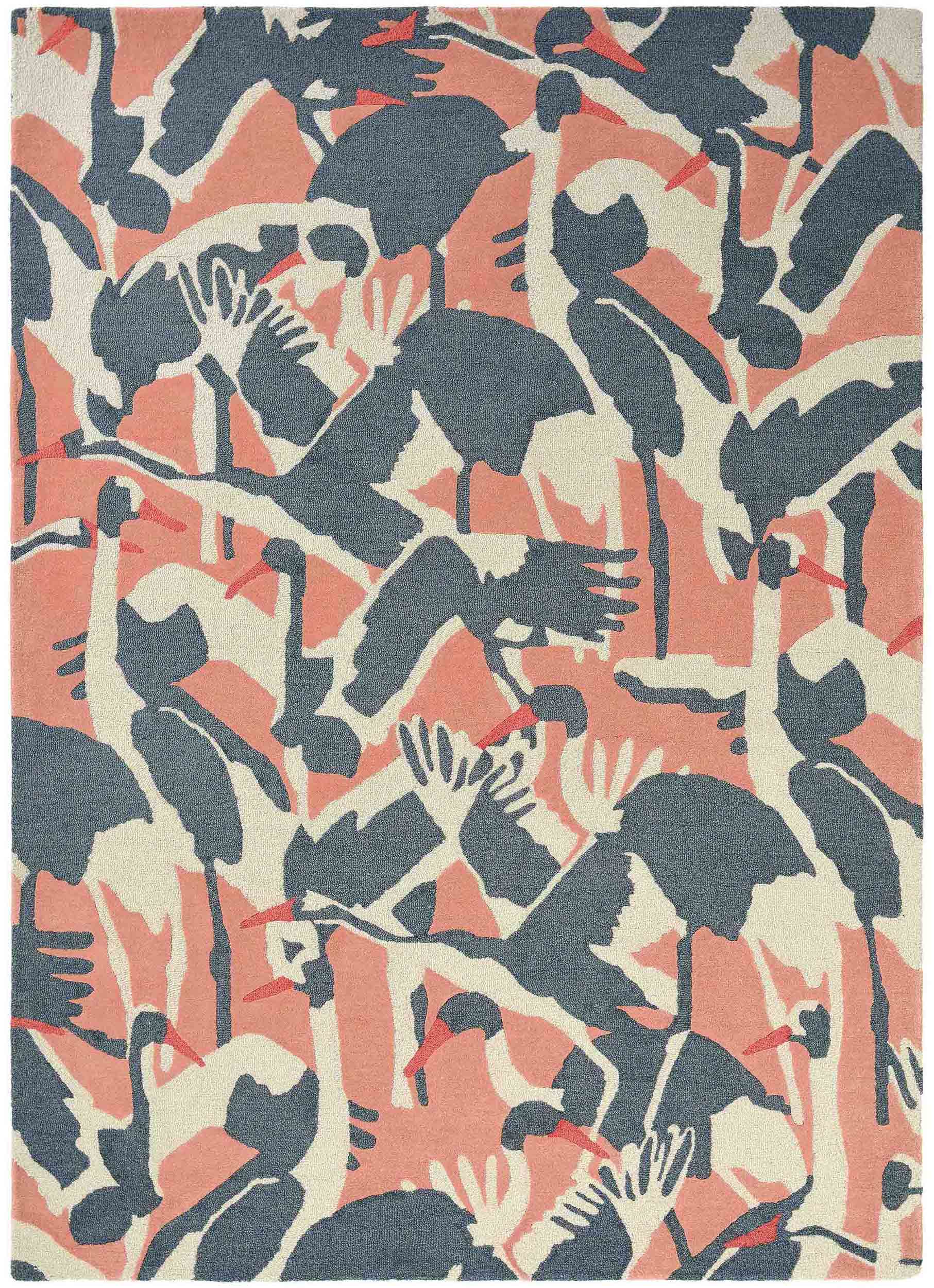 Ted Baker - Cranes Pink 57002 - 250x350 cm Vloerkleed