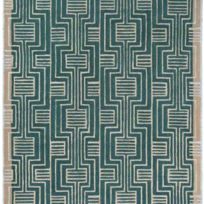 Ted Baker - Kinmo Green 56807 - 250x350 cm Vloerkleed