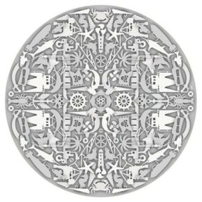 Moooi Carpets - Firmship - 350 rond Vloerkleed