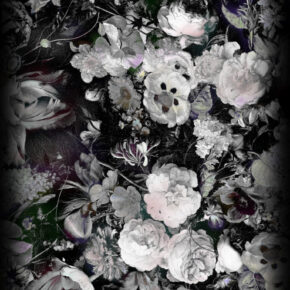 Moooi Carpets - Eden Queen B&W - 350x350 cm Vloerkleed