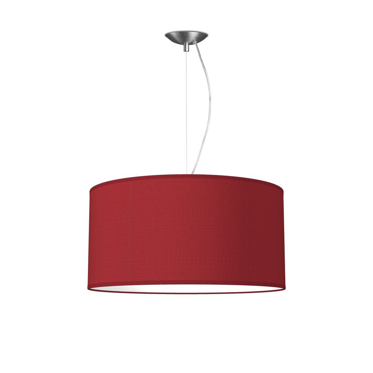 hanglamp basic deluxe bling Ø 50 cm - rood