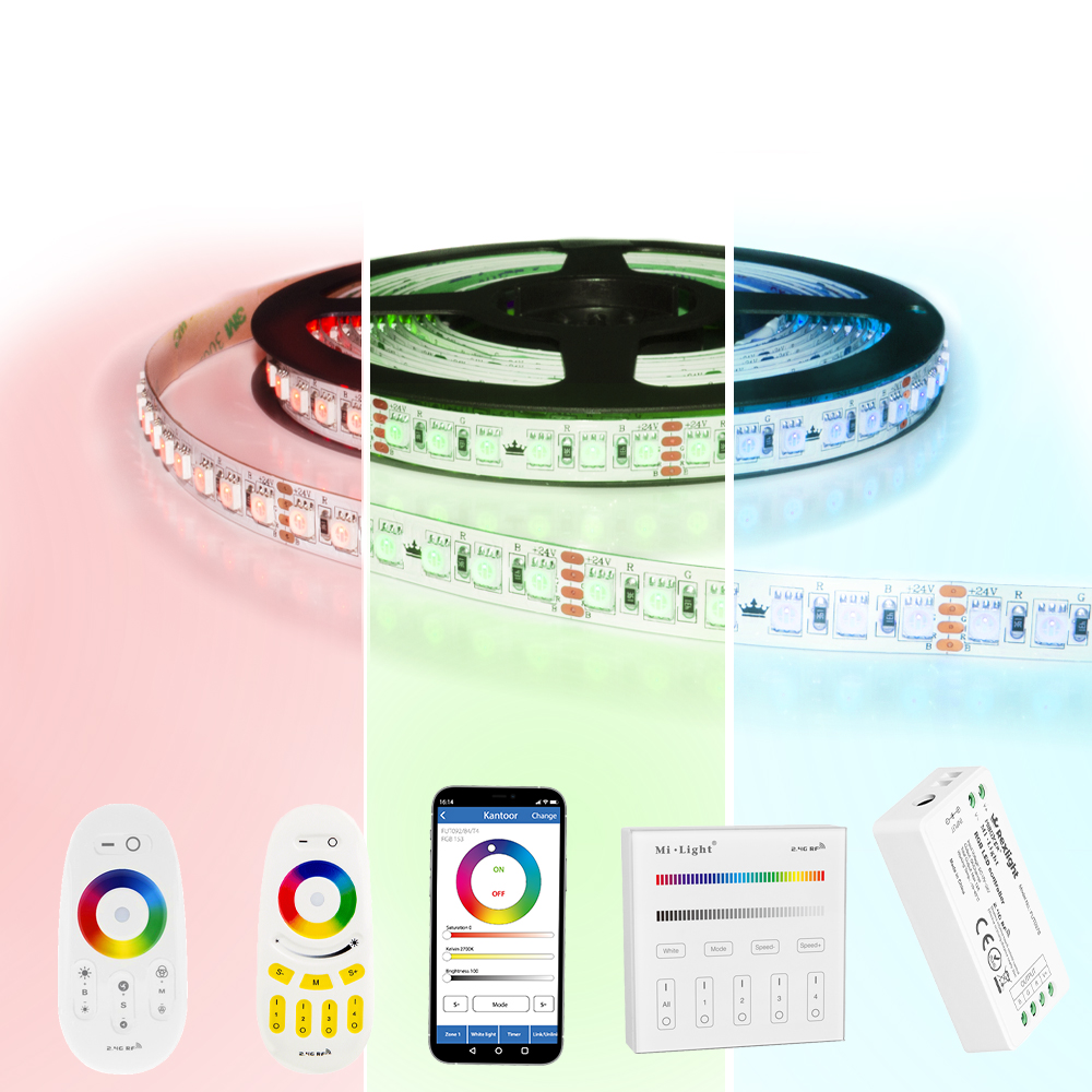 6 meter RGB Pro led strip complete set - 720 leds
