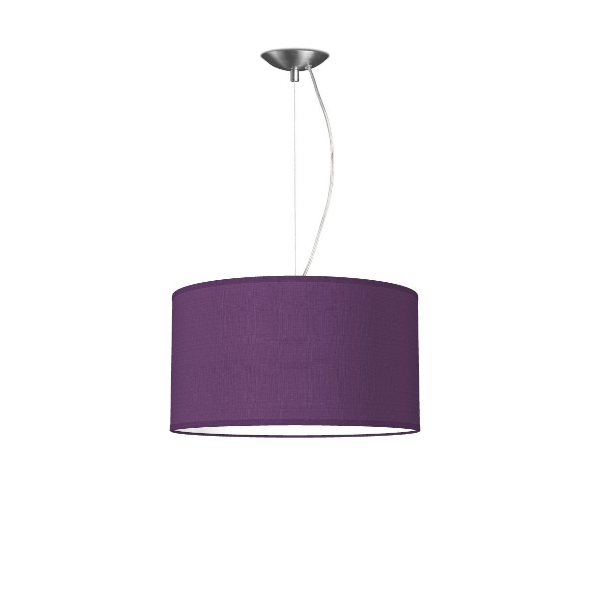 hanglamp basic deluxe bling Ø 40 cm - paars
