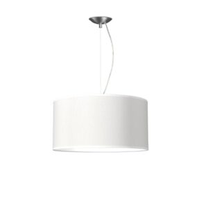 hanglamp basic deluxe bling Ø 45 cm - wit