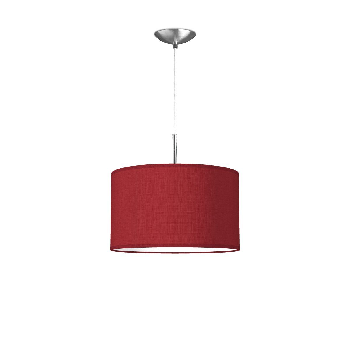 hanglamp tube deluxe bling Ø 35 cm - rood