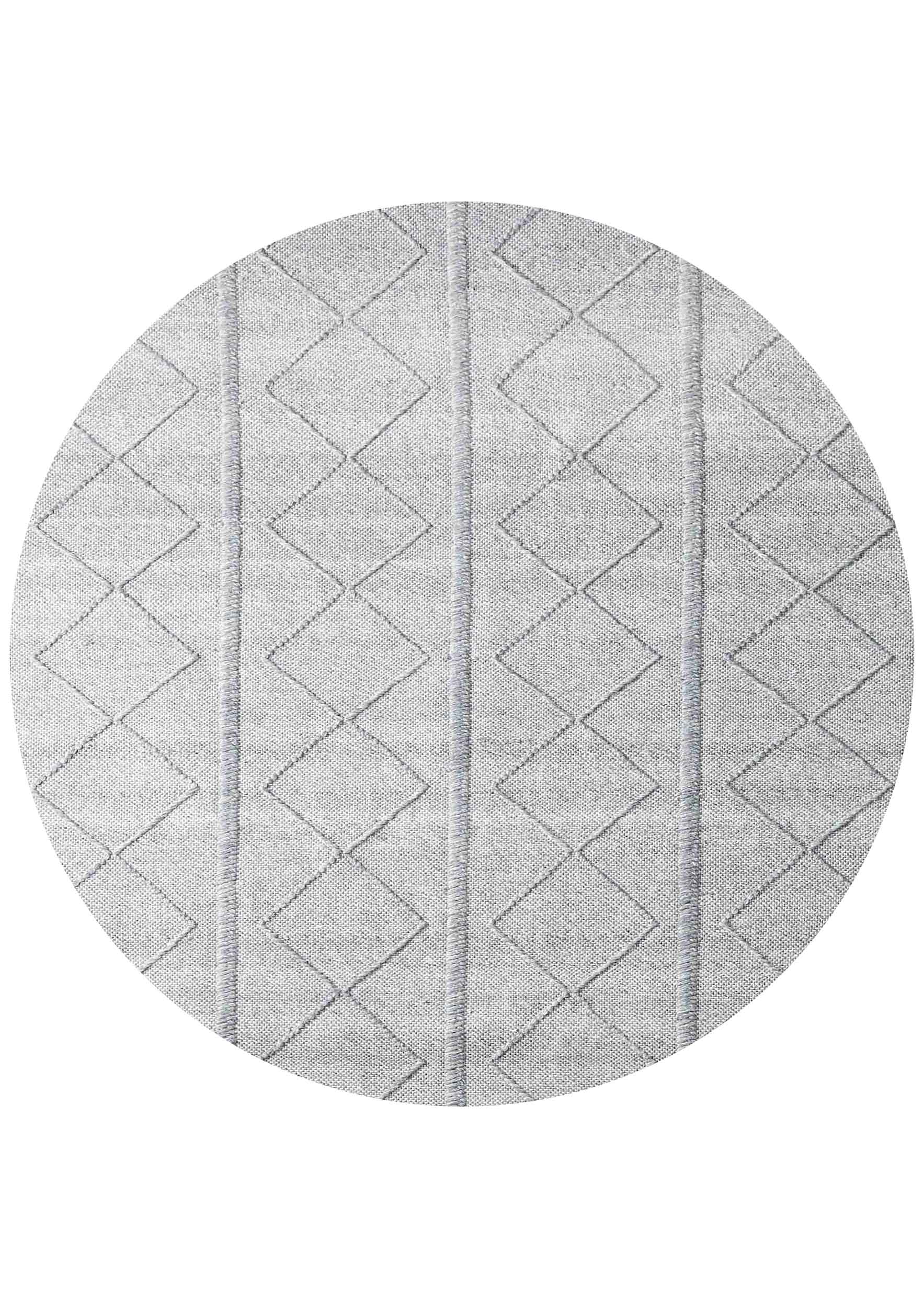 Matta - Stenkol Rond - 200 rond Vloerkleed