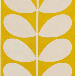 Orla Kiely - Yellow Stem 59306 - 250x350 cm Vloerkleed