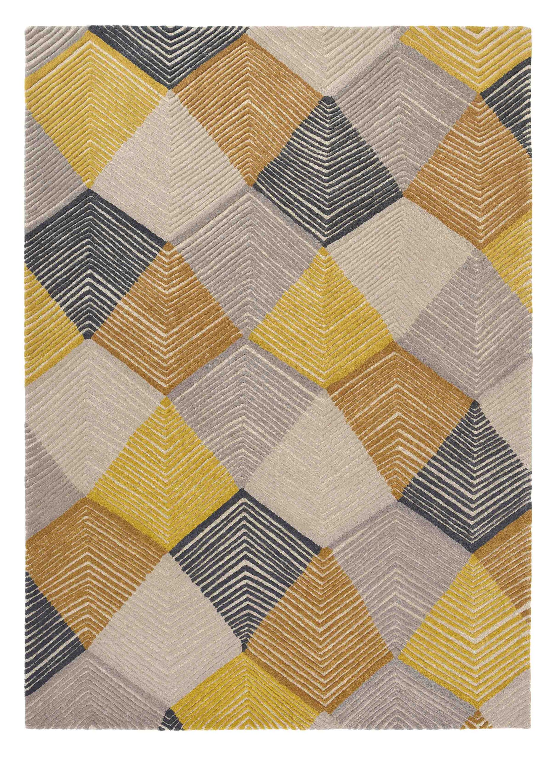 Harlequin - Rhythm Saffron 40906 - 250x350 cm Vloerkleed