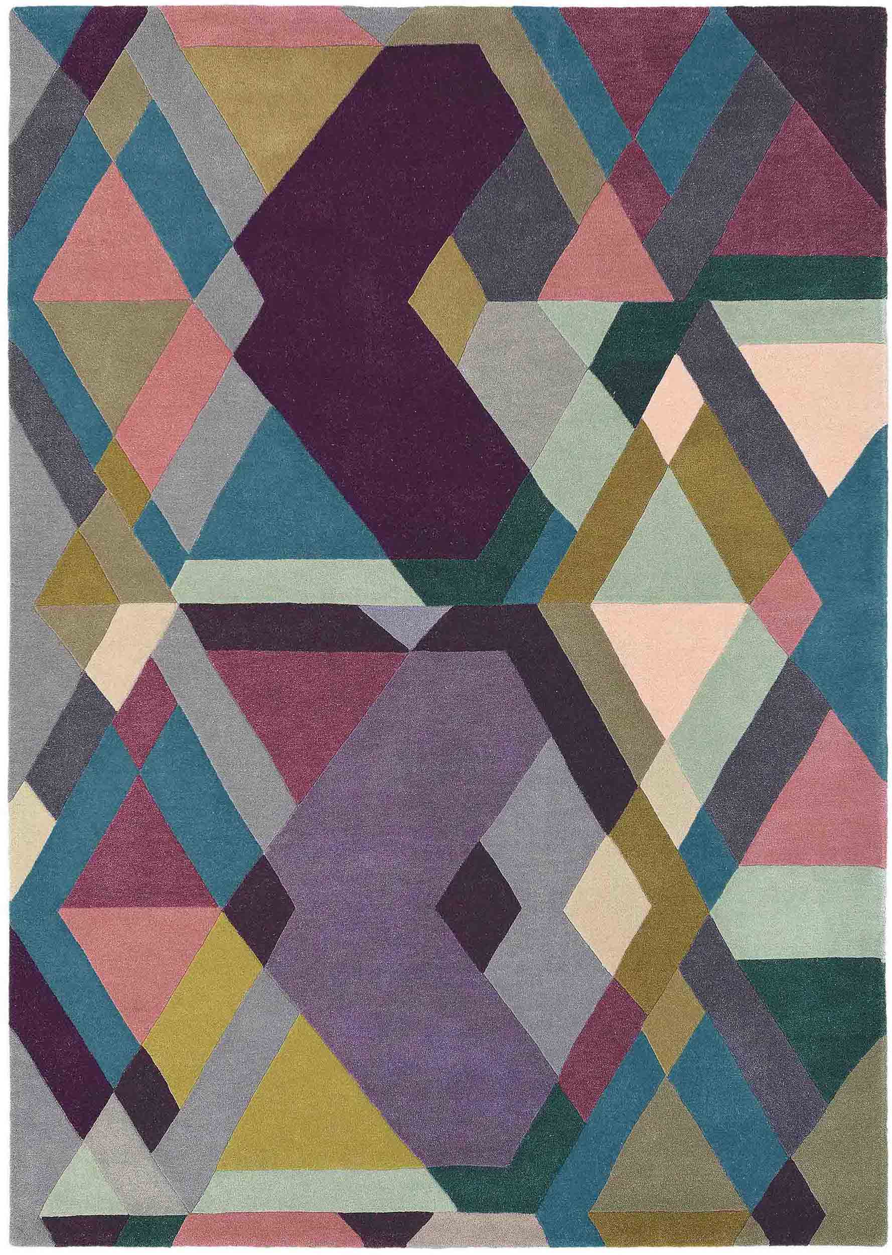 Ted Baker - Mosaic Light Purple 57605 - 250x350 cm Vloerkleed