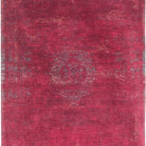 Louis de Poortere - 8260 Fading World Medallion Scarlet - 280x360 cm Vintage Vloerkleed