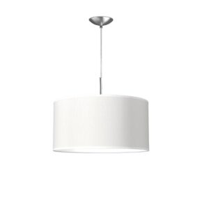 hanglamp tube deluxe bling Ø 45 cm - wit