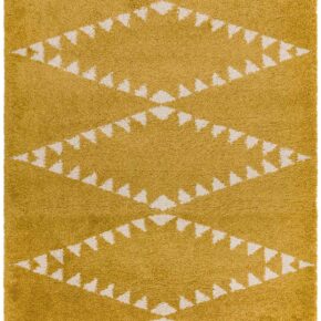 Easy Living - Rocco-mustard - 200x290 cm Vloerkleed