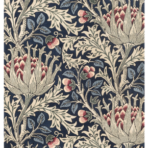 Morris & Co - Artichoke Mineral 127108 - 250x350 cm Vloerkleed