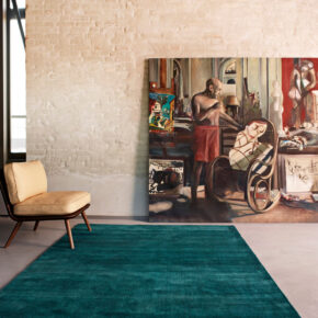 Massimo - Earth Sea Green - 140x200 cm Vloerkleed