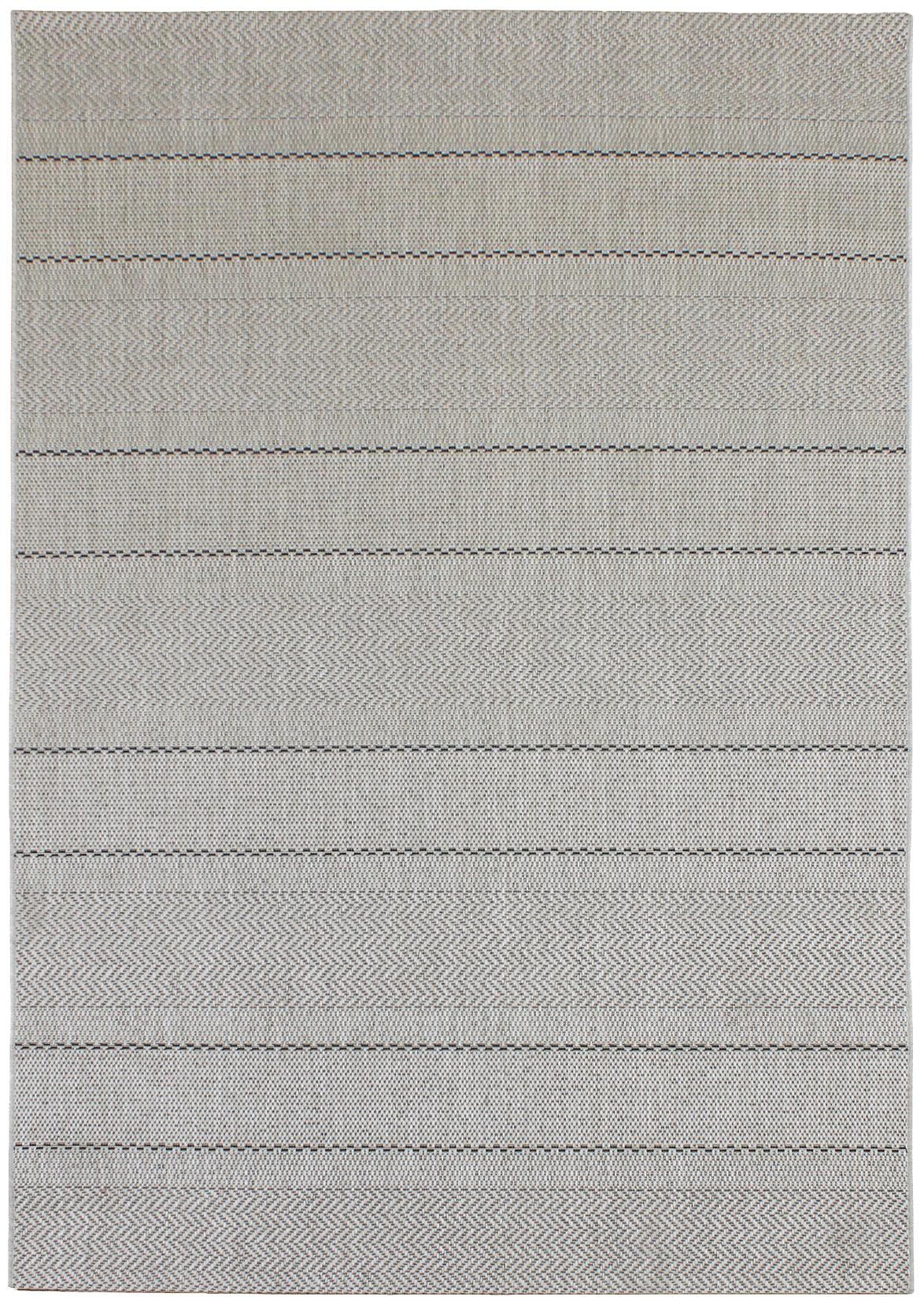 Easy Living - Patio-Beige-Stripe - 200x290 cm Vloerkleed