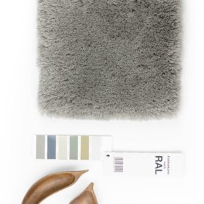 Naturais (by MOMO Rugs) - Vloerkleed MOMO Rugs Naturais Bright H/L mouse grey -