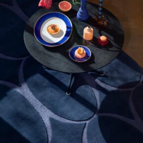 Wedgwood - Wedgewood Renaissance Blue 039008 - 250x350 cm Vloerkleed