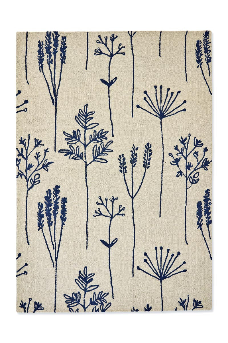 Scion - Stipa Denim 126408 - 250x350 cm Vloerkleed