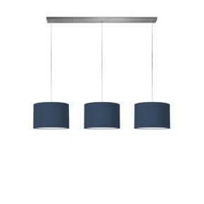hanglamp beam 3 bling Ø 30 cm - blauw