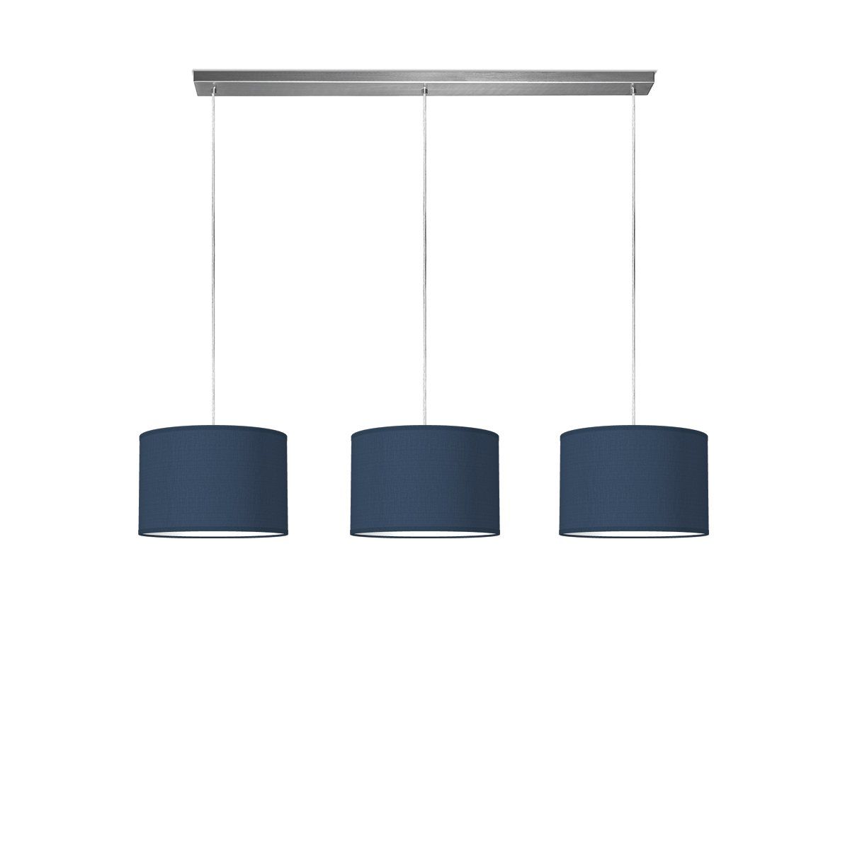 hanglamp beam 3 bling Ø 30 cm - blauw