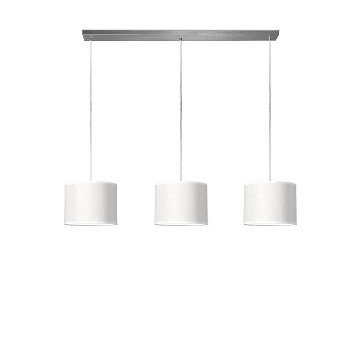 hanglamp beam 3 bling Ø 25 cm - wit