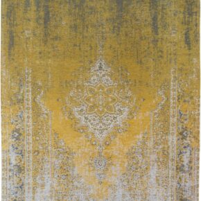 Louis de Poortere - 8638 Fading Generation Yuzu Cream - 280x360 cm Vintage Vloerkleed