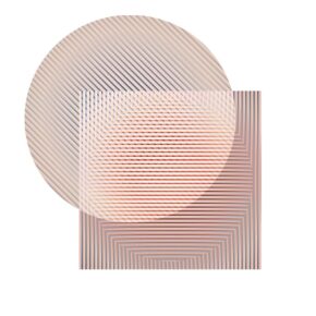 Moooi Carpets - Trichroic Dalston Duo Shape - 296x392 cm Rond Vloerkleed