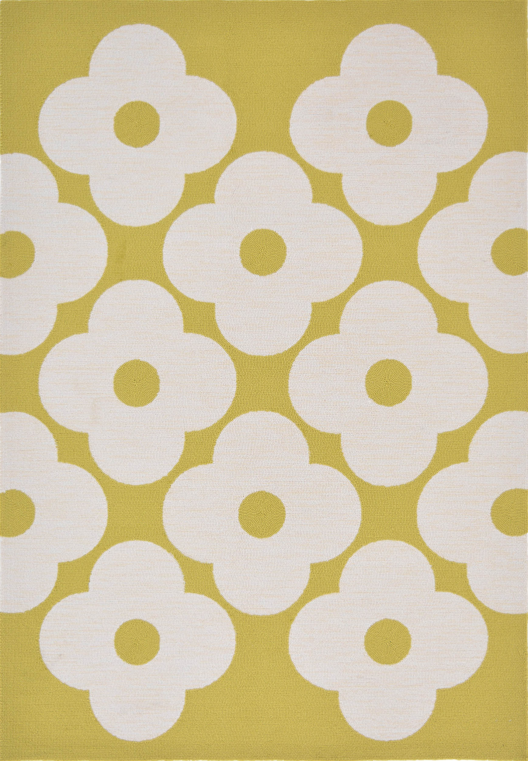 Orla Kiely - Spot Flower Dandelion Outdoor 460806 - 250x350 cm Vloerkleed