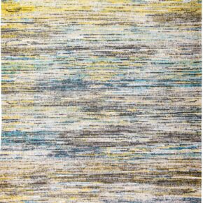 Louis de Poortere - 8873 Sari Blue Yellow Mix - 290x390 cm Vloerkleed