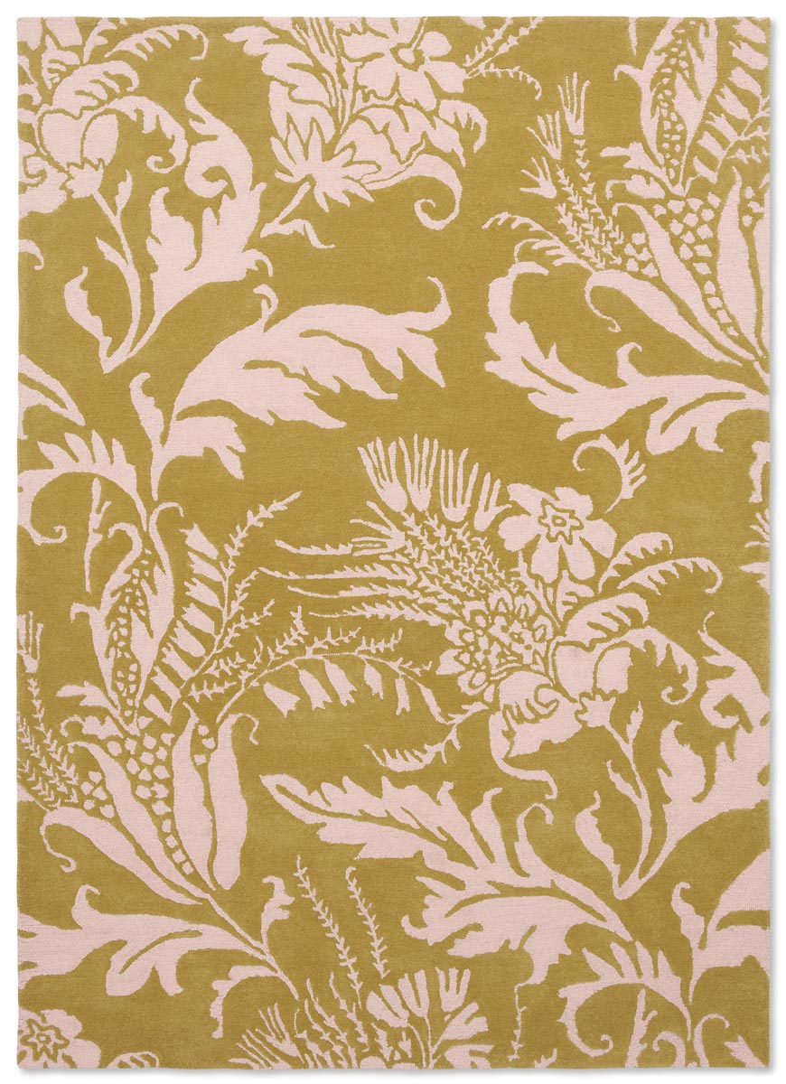 Ted Baker - Baroque Yellow 162906 - 250x350 cm Vloerkleed