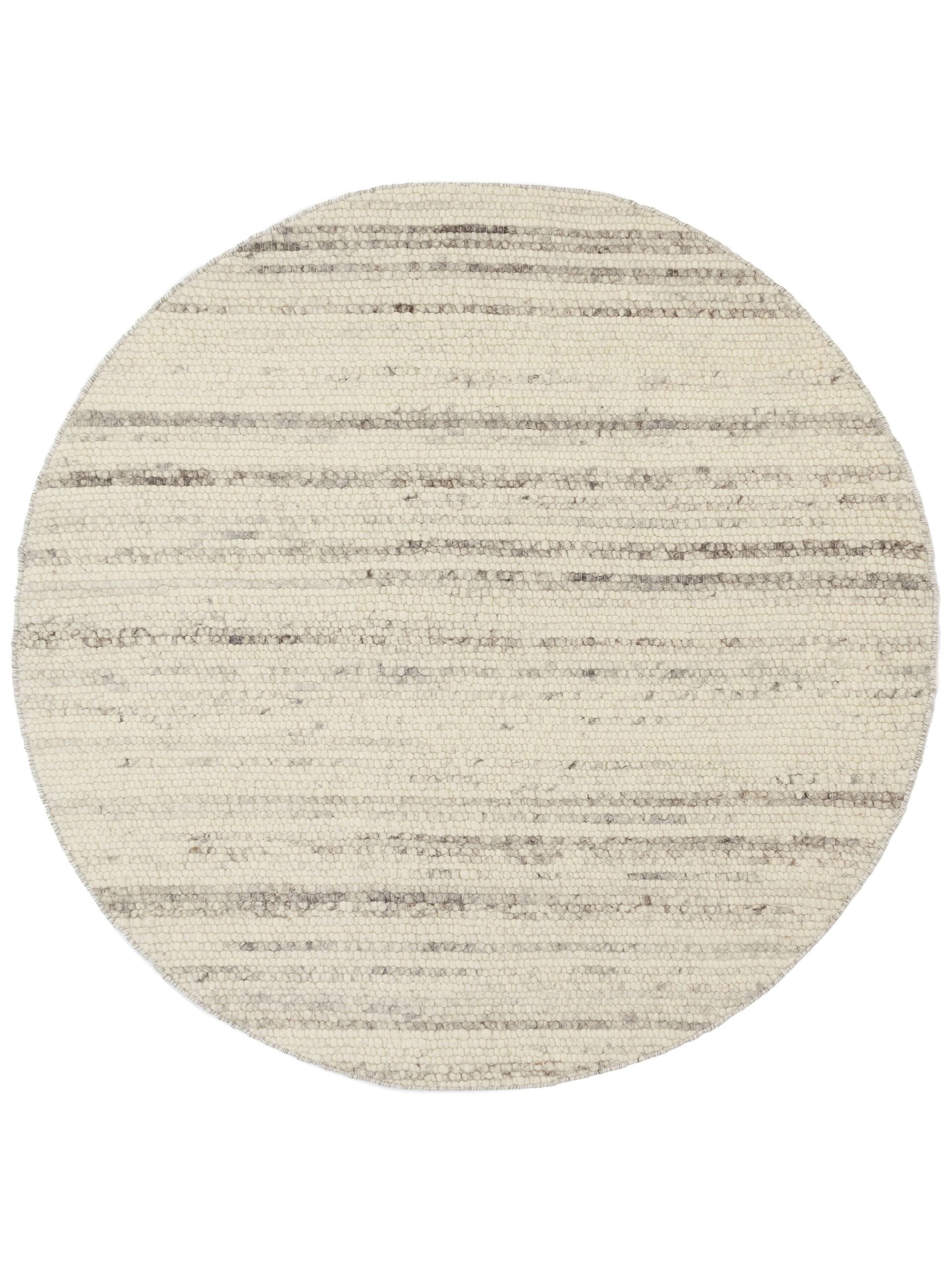 MOMO Rugs - Sten Beige Rond - 200 rond Vloerkleed