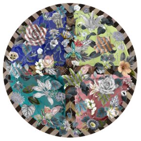 Moooi Carpets - Malmaison Guimauve - 350 rond Vloerkleed